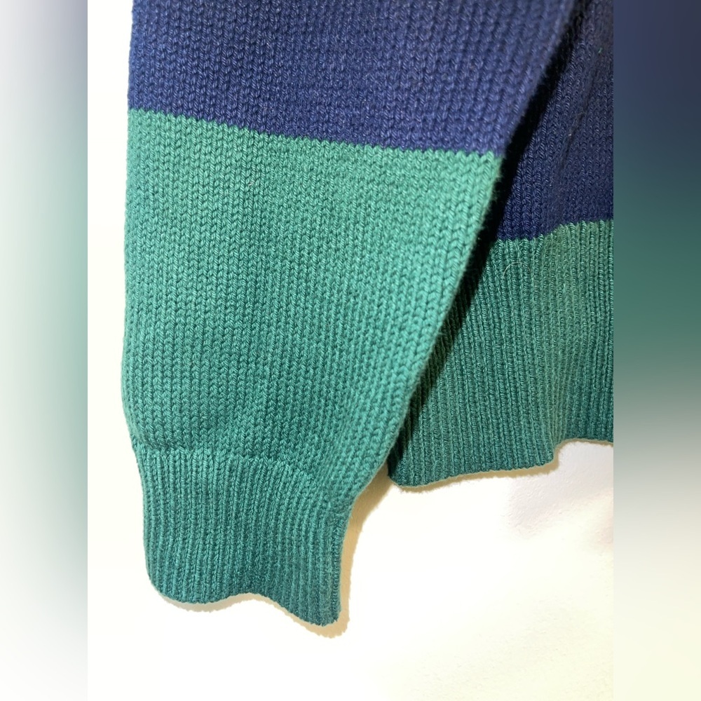 Ralph Lauren Men's Crewneck Sweater - Orange, White, Blue, Green - Picture 3 of 6